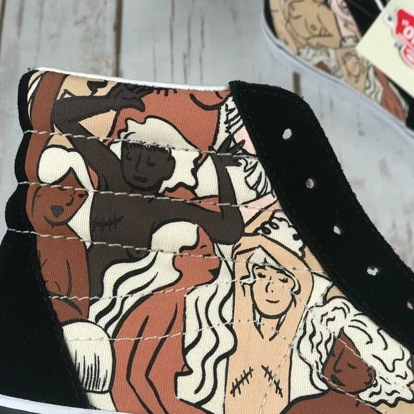 Vans Breast Cancer Awareness Sk8 Hi Shoes Nwt - Picture 2 of 12